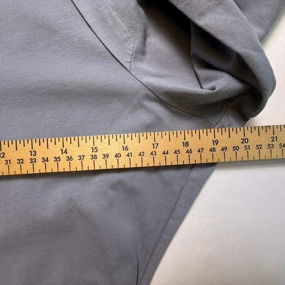 IRO Paris “Elona” Asymmetric Ruched Mini Dress Storm Blue NWT - Size Small - Picture 12 of 16